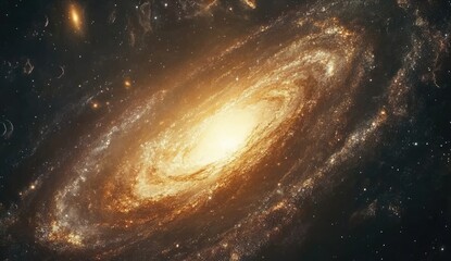 Fototapeta premium Spiral Galaxy in Deep Space