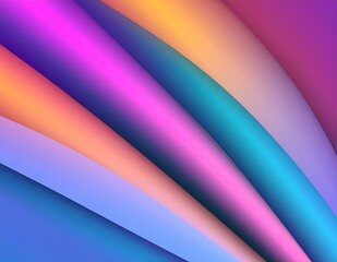 Abstract Colorful Gradient Stripes Background Design Pattern
