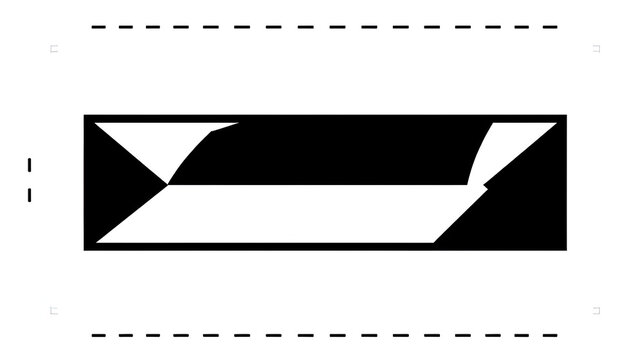 parallelogram icon and parallelepiped icon vector. vector illustration.
