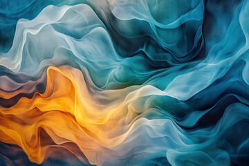 Obraz premium Abstract design with flowing, vibrant colors.