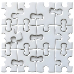 Puzzle transparent template. Puzzle. Vector illustration --v 6.1 --s 750 --raw