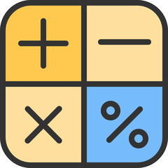 Obraz premium percentage illustration on a white background 