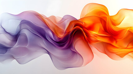 Abstract color flow background design