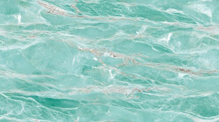 Close-up view of teal-colored stone texture.