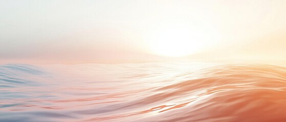 Sunrise Ocean Waves