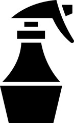 spray bottle illustration on a white background     