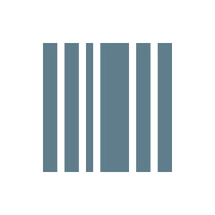 Alternating vertical bands of steel blue and white creating a striped pattern with varying widths of stripes