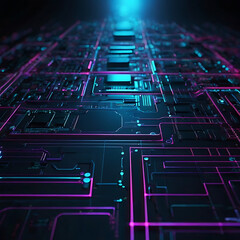 Futuristic Tech Background