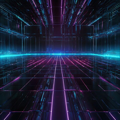 Futuristic Tech Background

