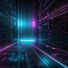 Futuristic Tech Background

