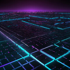 Futuristic Tech Background

