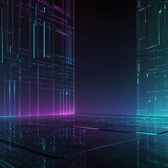 Futuristic Tech Background

