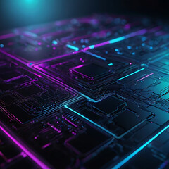Futuristic Tech Background

