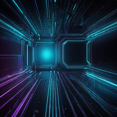 Futuristic Tech Background


