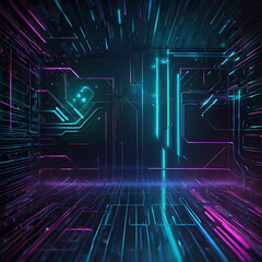 Futuristic Tech Background