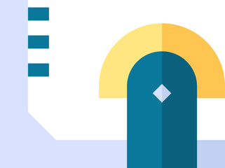 pilates illustration on a white background   