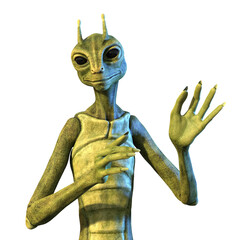 Friendly Alien Visitor