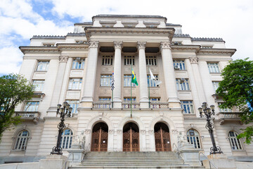 Santos city hall building.