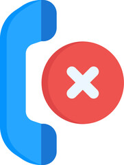 Obraz premium rejected illustration on a white background 