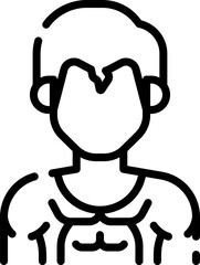 superhero illustration on a white background     