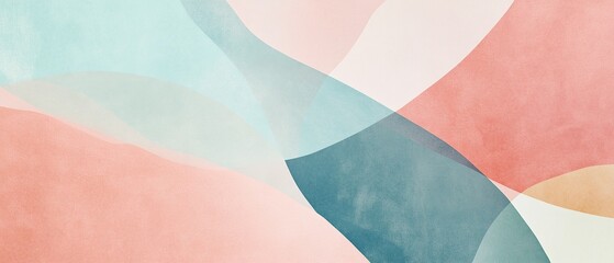 Abstract Watercolor Shapes