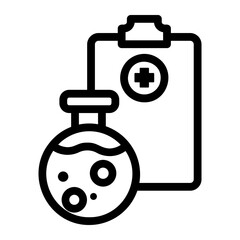 flask Line Icon