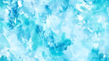 Fototapeta premium Abstract pattern of light blue and turquoise colors.