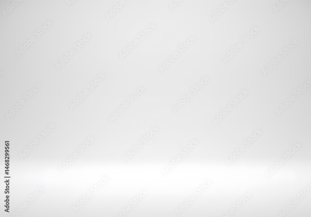 Poster white gradient simple studio background room design template for product display or text overlay