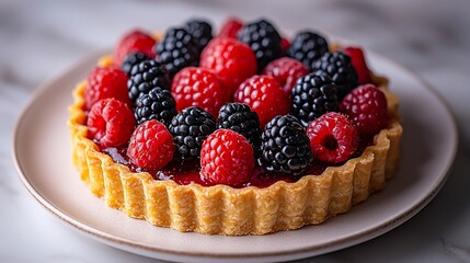 Tart with fresh berries (1)