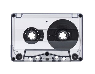 solo un cassettte recortable, fondo blanco