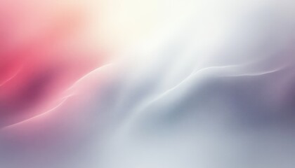 Soft gradient background with smooth flowing abstract shapes blending warm pink and cool blue tones creating a calm and dreamy atmosphere