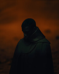 silhouette of a men