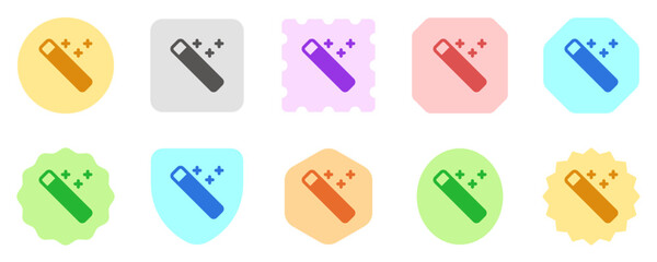 Editable magic wand vector icon. Part of a big icon set family. Perfect for web and app interfaces, presentations, infographics, etc