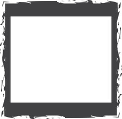 Squares decorative frame with in rectangle border for card, tag, invitation