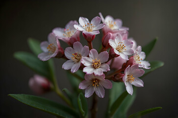 Purple Waxflower Bloom