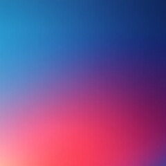 Fototapeta premium Smooth gradient transitioning from blue to pink