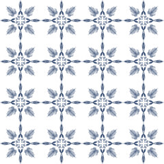 seamless pattern with snowflakes