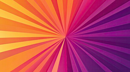 Obraz premium Colorful, rainbow-like pattern with a yellow and orange center. The colors are bright and vibrant