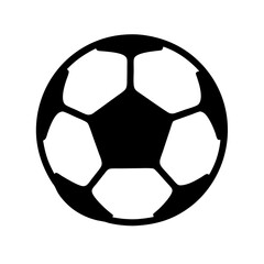 Fototapeta premium Monochrome Soccer Ball Illustration for Sports Enthusiasts and Graphic Designers Alike