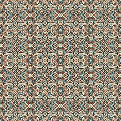 seamless pattern with floral pattern