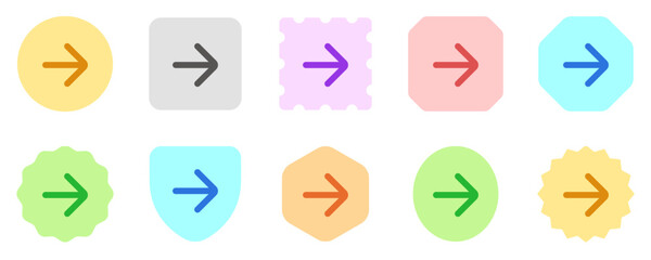 Vector single arrow chevron right icon. Black, white background. Perfect for app and web interfaces, infographics, presentations, marketing, etc.