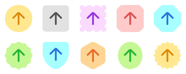 Vector single arrow chevron up icon. Black, white background. Perfect for app and web interfaces, infographics, presentations, marketing, etc.