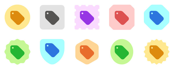 Editable vector tag price label icon. Part of a big icon set family. Perfect for web and app interfaces, presentations, infographics, etc