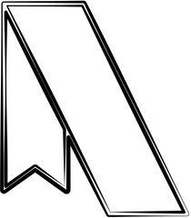 Tag ribbon and banner, price, sale