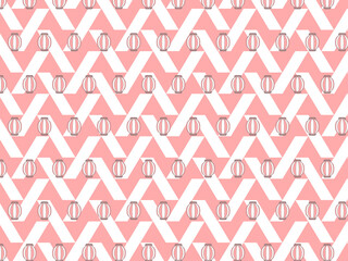 お祭り提灯の背景パターン
