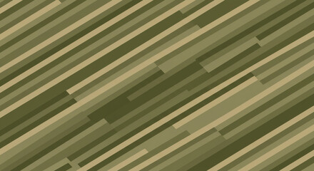 Symmetrical Beige Olive Diagonal Stripes Retro Vector Seamless Matte