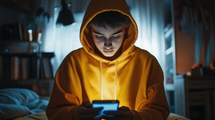 Late night smartphone use affecting adolescent sleep quality and focus