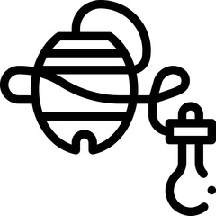 balero illustration on a white background     