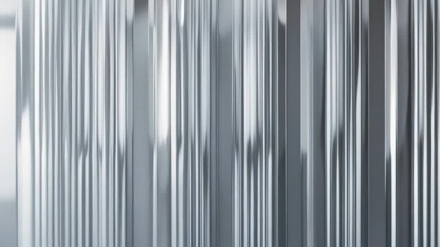 clear corrugated plastic surface