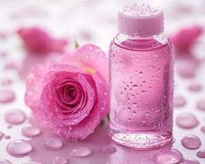 Pink rose essential oil